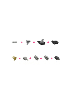 Four Axis Six Axis Insert Injection Molding And Assembly Parts 360 Pcs/H